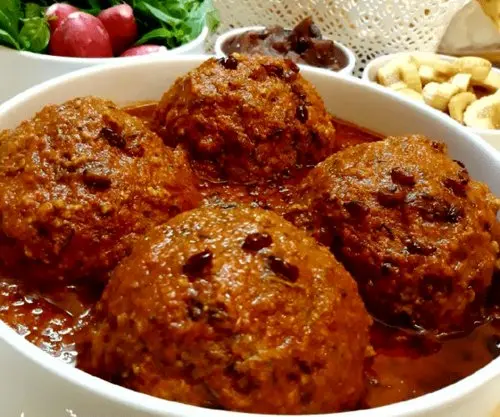 طرز تهیه کوفته هلو شیرازی مجلسی به روش اصیل