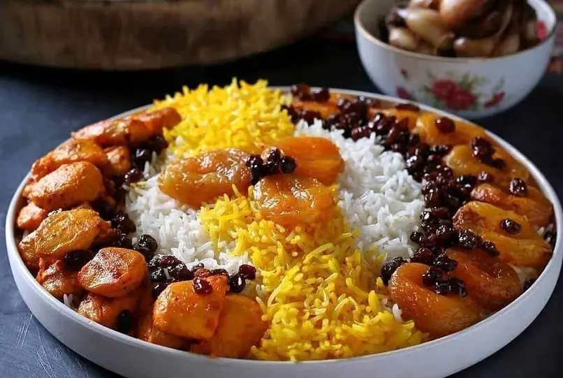 طرز تهیه رشته پلو قیسی مجلسی