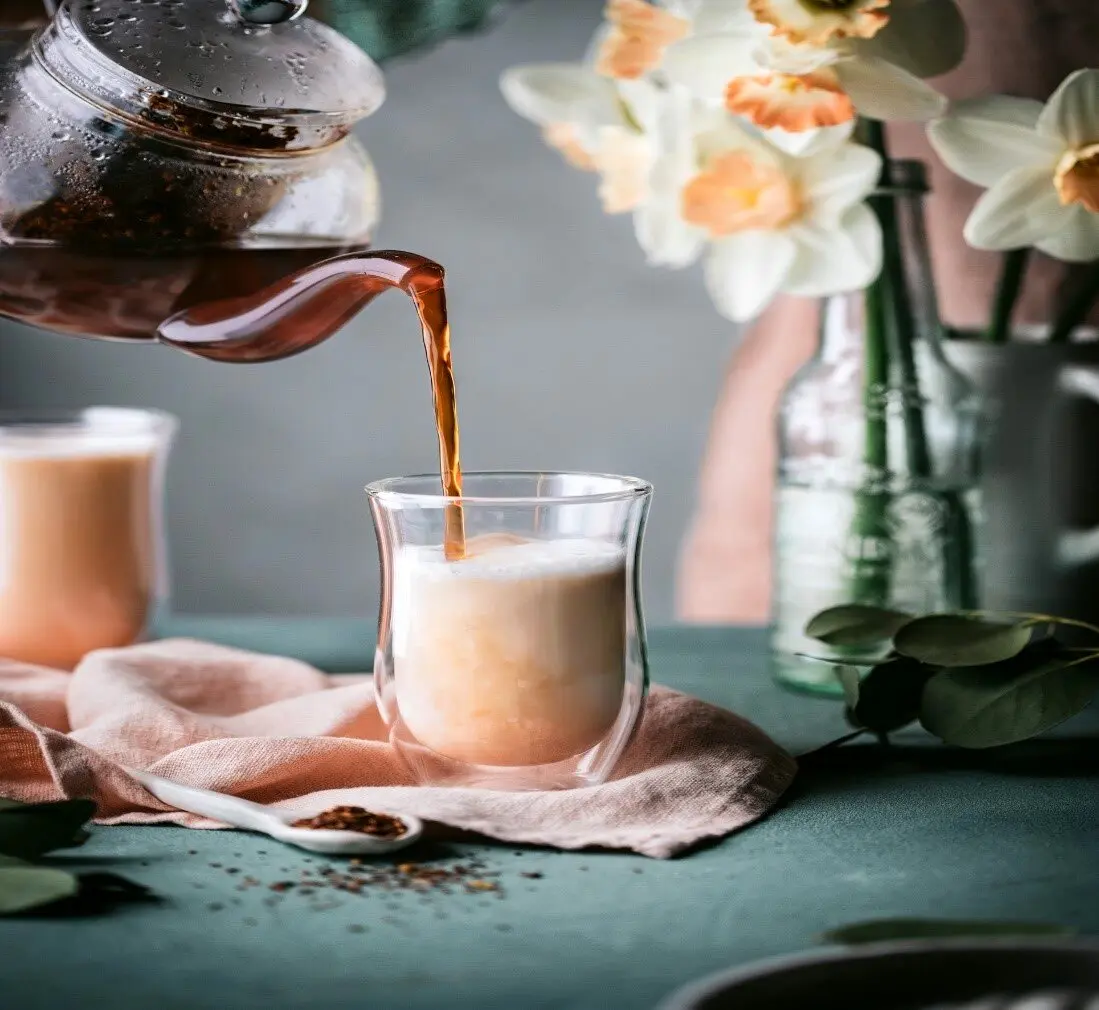 طرز تهیه چای لاته خانگی؛ ساده، خوشعطر و آرامبخش