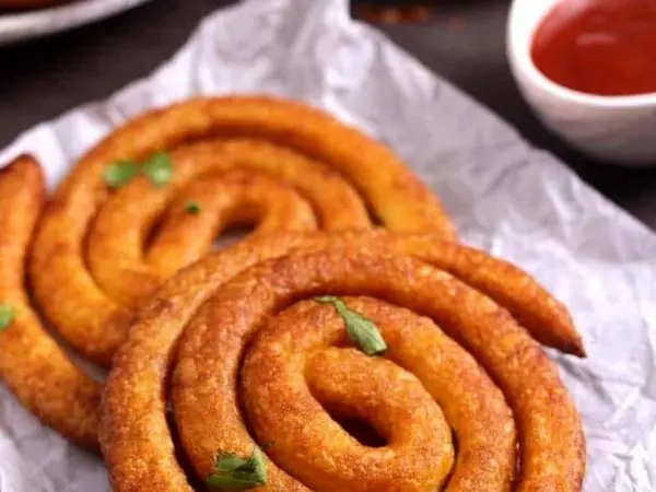 دستور پخت سیب زمینی مارپیچی با سبزیجات