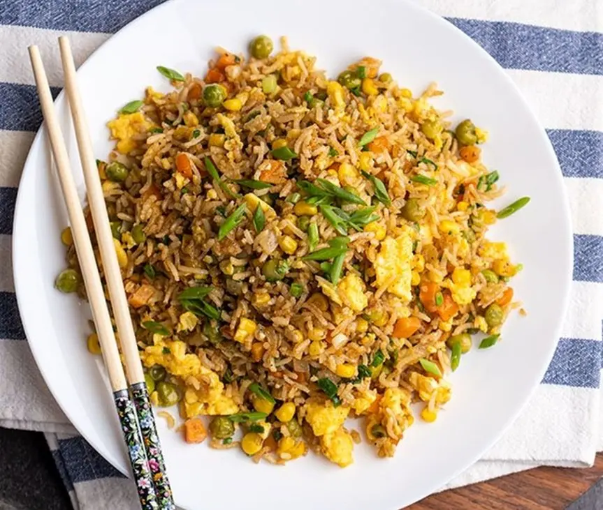 طرز تهیه فراید رایس (پلو چینی)