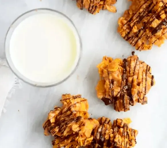 کوکی کورن فلکس و کره بادام زمینی؛ صبحانه سریع و فوری