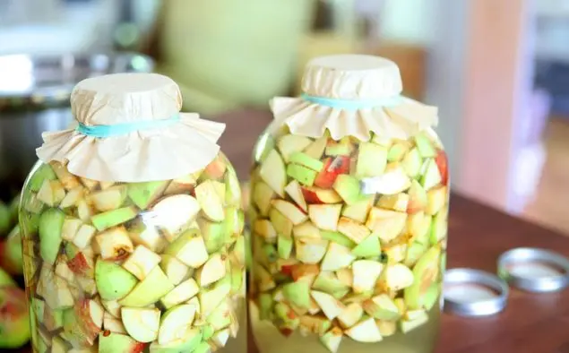 آموزش تهیه سرکه سیب خانگی