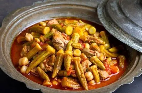 خورش بامیه را با این ادویه مخصوص درست کنید