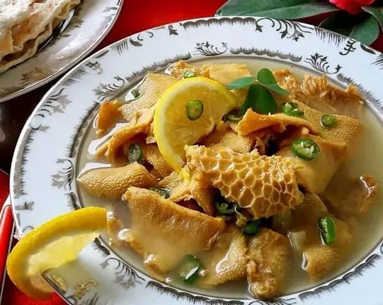 فوت و فن پخت خوراک سیرابی با پیاز ریزه