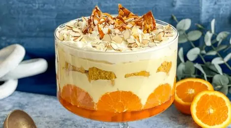 ترایفل پرتقال؛ یک دسر شیک و لاکچری