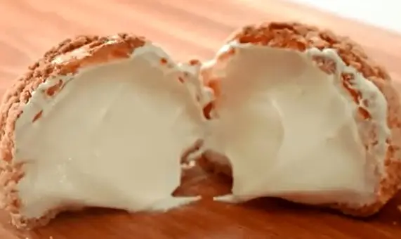 (ویدئو) طرز تهیه «شیرینی کِرِم دار» به روش آشپز مشهور کره‌ای