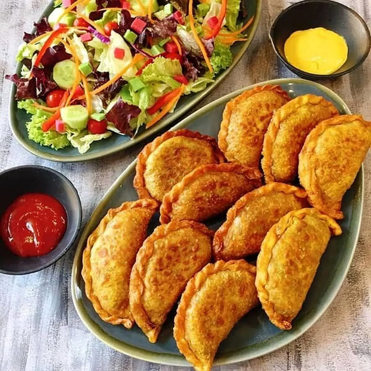 انواع پیراشکی برای شام