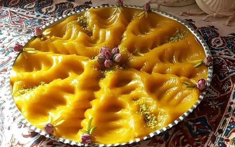 طرز تهیه حلوای شیر، خوش طعم و لطیف