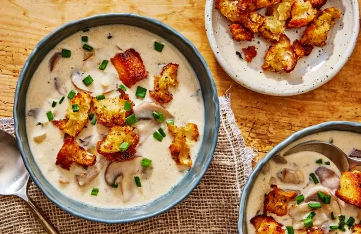 آموزش پخت سوپ قارچ کرمی؛ یک وعده جذاب برای افطار