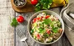طرز تهیه سالاد تبوله با کینوا کاملا رژیمی و خوشمزه