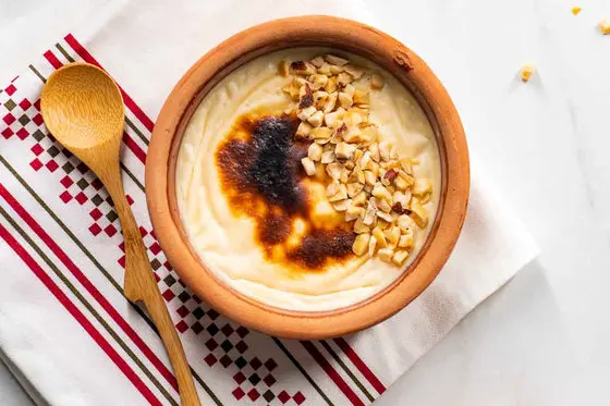 طرز تهیه سوتلاچ تنوری دسر ترکیه‌ای خوشمزه