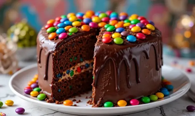 طرز تهیه کیک شکلاتی اسمارتیزی؛ خوش طعم و خوش رنگ