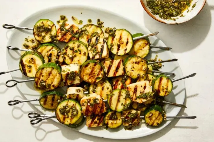 طرز تهیه کدوسبز کبابی، سالم و خوشمزه