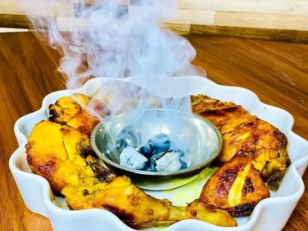 ران مرغ دودی ؛ طعمی جدید و خوشمزه بدون منقل و آتش