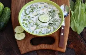 راز خوشمزگی آبدوغ خیار تبریزی