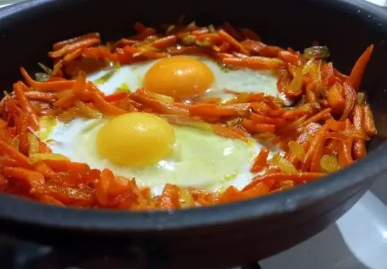 دستور پخت هویج بیج؛ املت ساده به سبک رشتی