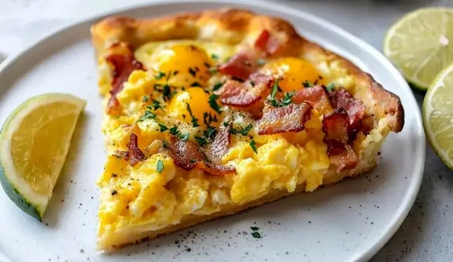 طرز تهیه یک پیتزای خوشمزه مخصوص صبحانه