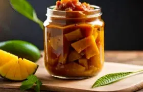 راز خوشمزگی ترشی انبه بندری و هندی + آموزش