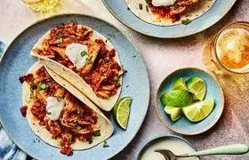 طرز تهیه تاکو مرغ مکزیکی