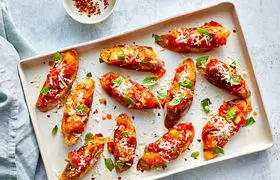 بروسکت گوجه فرنگی؛ یک فینگر فود گیاهی خوشمزه و آسان