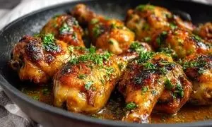 ببینید؛ طرز تهیه یک غذای متفاوت با ران مرغ، عسل و سس سویا 