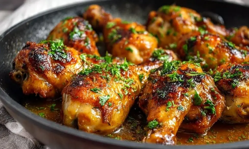 ببینید؛ طرز تهیه یک غذای متفاوت با ران مرغ، عسل و سس سویا 