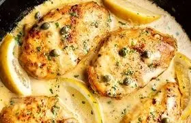 پیکاتای مرغ با سس لیمویی ؛ یک غذای کلاسیک ایتالیایی