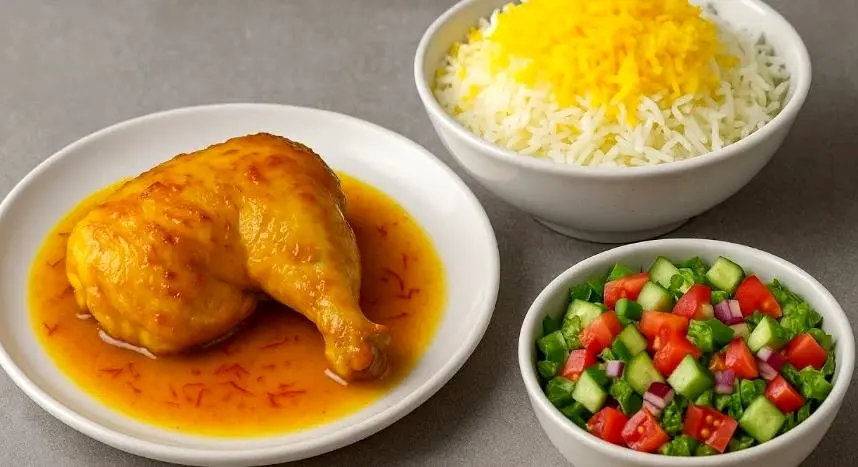 ببینید؛ طرز پخت مرغ مشهدی؛ جشنی از طعمها 