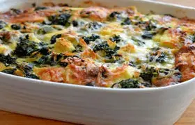  طرز تهیه گراتن اسفناج؛ غذای شیک و مقوی