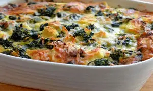  طرز تهیه گراتن اسفناج؛ غذای شیک و مقوی