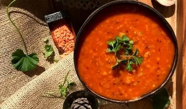 سوپ دال عدس ؛ راحت ، فوری برای روزهای جنگ