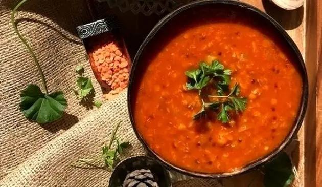 سوپ دال عدس ؛ راحت ، فوری برای روزهای جنگ