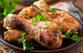 ران مرغ دودی ؛ طعمی جدید و خوشمزه بدون منقل و آتش