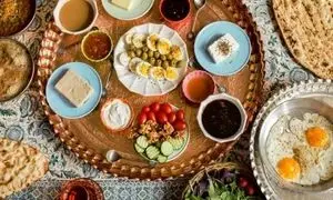 لیست صبحانه برای یک هفته