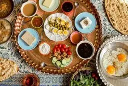 لیست صبحانه برای یک هفته