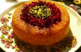 طرز تهیه ته چین لوبیا پلو