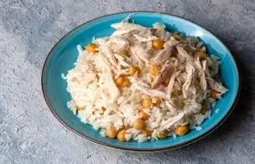 طرز تهیه نخود پلو ترکی با مرغ