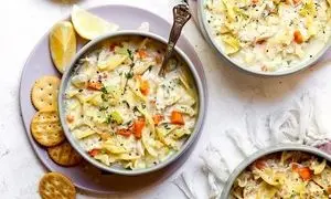 یک سوپ خوش عطر پاییزی که بچه ها نمی توانند از آن دل بکنند