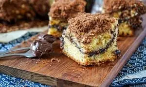 کیک دارچینی با استروزل شکلاتی؛ عطر زمستان در یک برش گرم