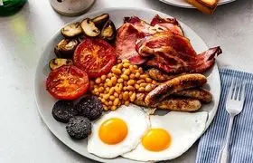 طرز تهیه صبحانه انگلیسی 