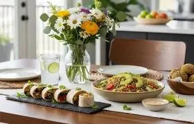 با این ۳ غذای وگان سریع لاغر شو و سیر بمان !