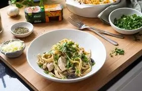 فوت و فن تهیه پاستا آلفردو با مرغ و قارچ و خامه | ۲ اشتباه رایج در تهیه پاستا آلفردو