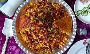 طرز تهیه قیمه ناری، خورشت اصیل تهرانی با انار