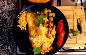 آموزش املت اسپانیایی، صبحانه حرفه ای کافی شاپی | بهترین انتخاب برای کودکان بدغذا