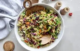 طرز تهیه سالاد نودل آسیایی، دستوری متفاوت از نودل