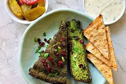 فوت و فن پخت کوکو سبزی با سبزی خشک