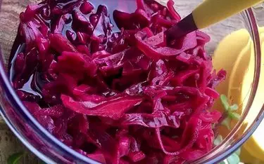 طرز تهیه ترشی کلم قرمز