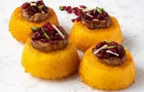 طرز تهیه برنج قالبی به روش رستورانی