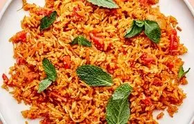 طرز تهیه استانبولی پلو با سیب زمینی و گوجه
